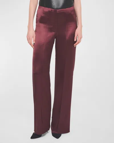 AS BY DF COLLINS SATIN TROUSERS