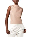 As By Df Crawford Recycled Leather Top In Parisian Rose