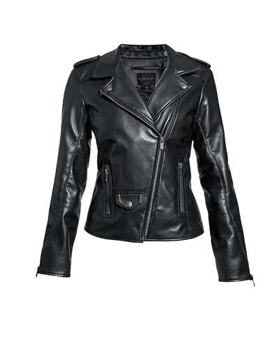 AS BY DF AS BY DF CULT RECYCLED LEATHER JACKET