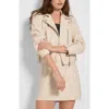 As By Df Cult Recycled Leather Jacket In Sand