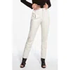 As By Df Denise Recycled Leather Trouser In White