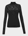 As By Df Dixie Turtleneck Top In Black