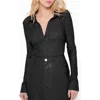 As By Df Dixie Stretch Lace Ls Blouse In Black