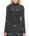 As By Df Dixie Turtleneck Top In Black