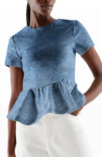 As By Df Dominga Denim Top