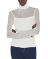 As By Df Eclipse Turtleneck Top In White