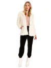 As By Df Elisabetta Shag Fur Jacket In Gray