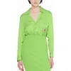 As By Df Evil Eye Blouse In Paradise Green