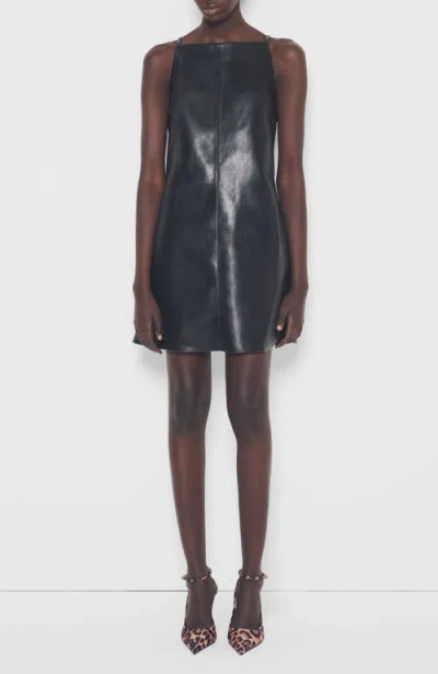 AS BY DF AS BY DF FAITH RECYCLED LEATHER DRESS