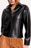 As By Df Fallon Recycled Leather Shacket