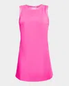 As By Df Fiamma Mini Dress In Hot Pink