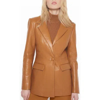 AS BY DF AS BY DF FINN RECYCLED LEATHER BLAZER