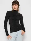 As By Df Harley Turtleneck In Black