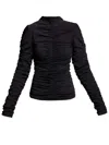 As By Df Harley Turtleneck In Black In Black