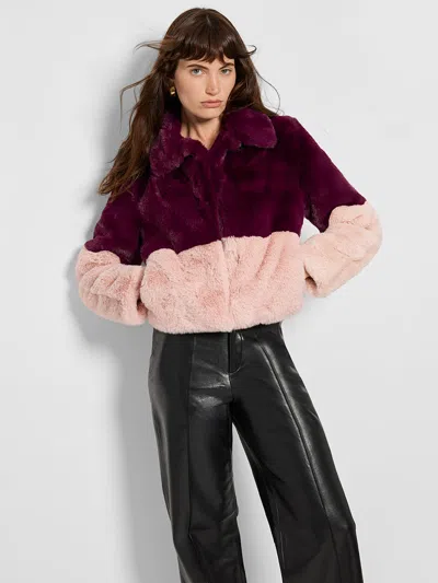 As By Df Holden Faux Fur Chubby In Multi