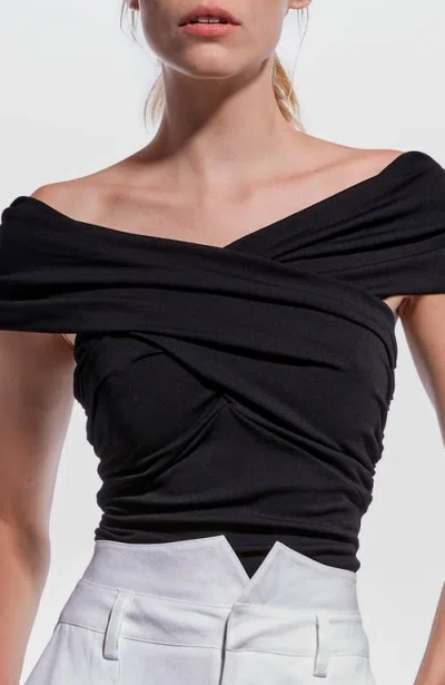 As By Df Joni Crossover Top In Black