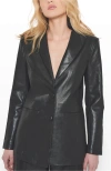 As By Df Jordan Bf Recycled Leather Blazer In Black