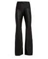 As By Df Kat Stretch Leather Bell Leggings In Black