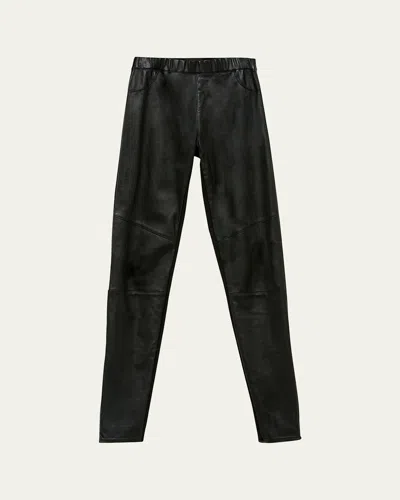 As By Df Kiki Stretch Leather Legging In Black