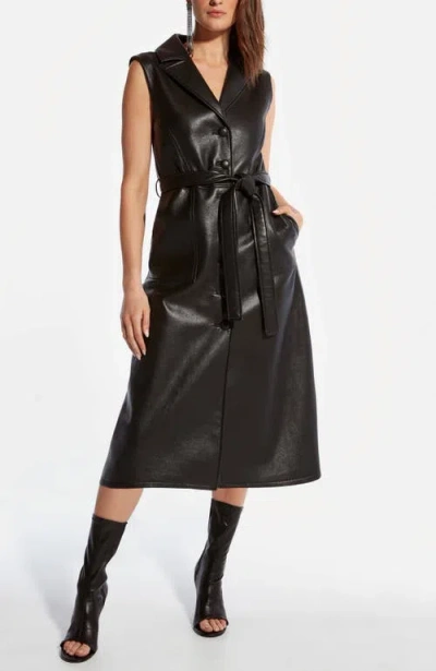 As By Df Lola Recycled Leather Dress