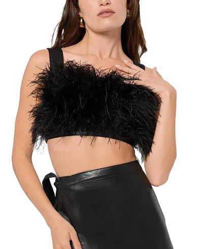 AS BY DF AS BY DF MARIANNA FEATHER TOP