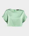 As By Df Matcha Short-sleeve Top In Matcha