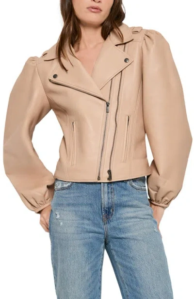 AS BY DF AS BY DF MERCURY RECYCLED LEATHER JACKET