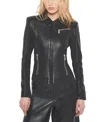 As By Df Mrs Smith Upcycled Leather Jacket In Black