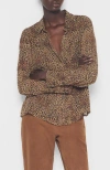 As By Df Revolution Blouse In Animal Print