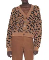 As By Df Revolution Cardigan In Animal Print