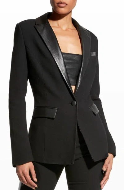 As By Df Rory Tuxedo Jacket In Black