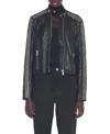 As By Df Ryder Upcycled Leather Jacket In Black