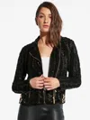 As By Df Safe & Sound Leather Jacket In Black