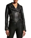 As By Df Stevie Upcycled Leather Jacket In Black