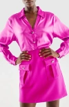 As By Df Tasha Skirt In Magenta
