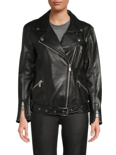 AS BY DF WOMEN'S BRANDO BOYFRIEND MOTO JACKET