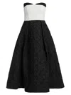 AS IT MAY WOMEN'S AKASIA TWO-TONE STRAPLESS COCKTAIL DRESS