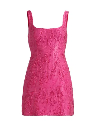 As It May Women's Annette Jacquard Minidress In Pink