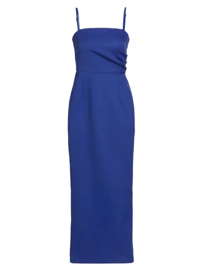 As It May Women's Fiora Column Midi-dress In Blue