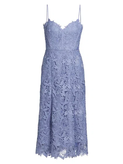 As It May Women's Kate Lace Midi-dress In Blue