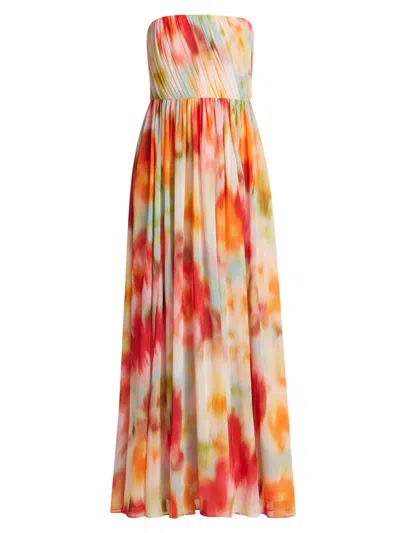 As It May Women's Marlee Crinkle Chiffon Gown
