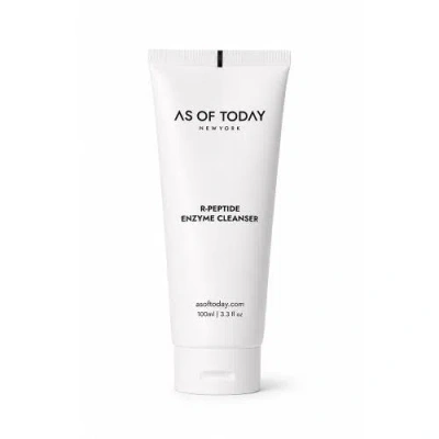 As Of Today R-peptide Enzyme Cleanser In Transparent