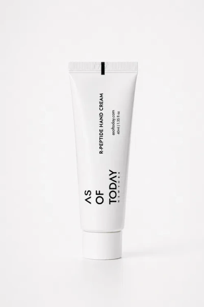 As Of Today R-peptide Hand Cream In Transparent