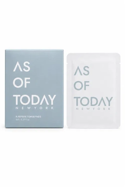 As Of Today R-peptide Toner Pads In Transparent
