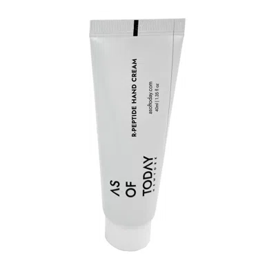 As Of Today White R-peptide Hand Cream