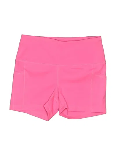 Pre-owned As Revival Athletic Shorts In Pink