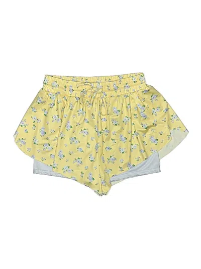 Pre-owned As Revival Shorts In Yellow