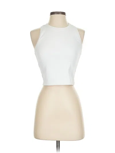Pre-owned As Revival Tank Top White Halter Neckline Tops