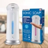 As Seen On Tv Bell + Howell Automatic Sonic Dispenser For Soap Or Hand Sanitizer With Easy View Refill Window In White