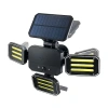 As Seen On Tv Bell + Howell Bionic Floodlight Solar-powered In Black